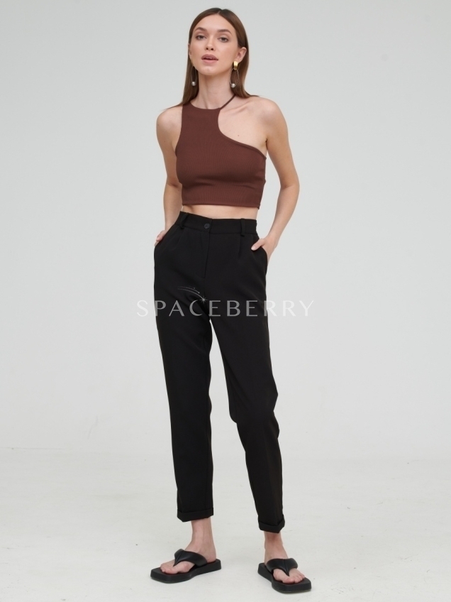 Женские зауженные брюки, штаны классика